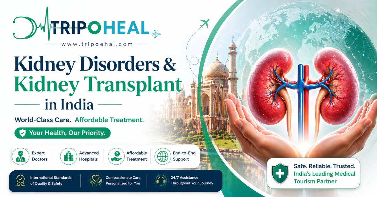Kidney Disorders & Kidney Transplant in India – Complete Treatment Guide
