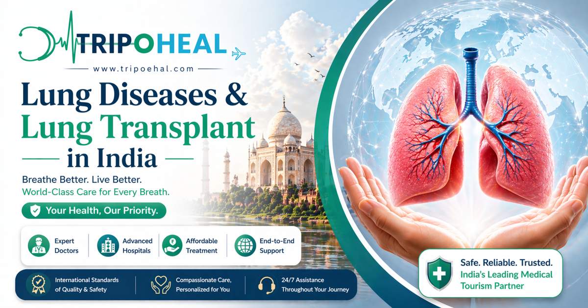 Lung Diseases & Lung Transplant in India – Complete Treatment Guide